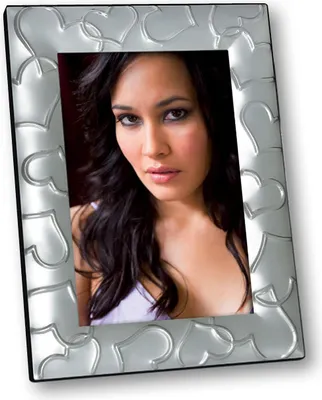 Produktbild von ZEP Fotorahmen Katharina 13x18 cm silber Herzmotiv mit Aufsteller