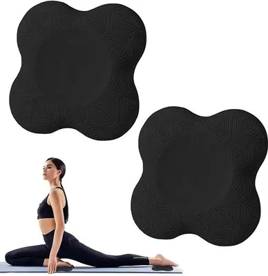Immagine prodotto di Set di 2 cuscini ergonomici per yoga, realizzati in schiuma ad alta densità