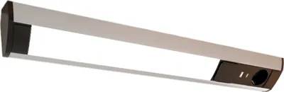 Produktbild von kalb | LED Unterbauleuchte mit Schalter u. 230V Steckdose USB-Port Typ A u. C Silbergrau