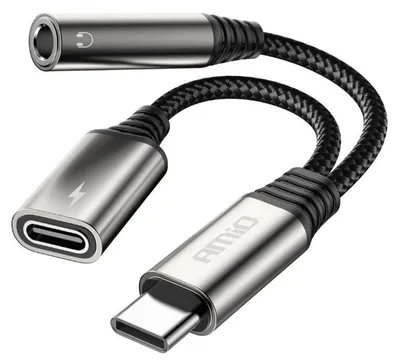 Productafbeelding van AMiO USB-oplaadkabel, USB-kabel, model 04295, 10 cm