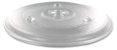Mikrowellen-Drehteller, Glas, Ø 27 cm, 3 Füße, universell