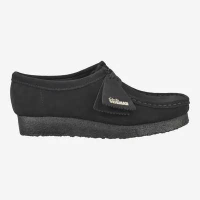 Produktbild von Clarks Wallabee 26188326 4, Schnürschuhe in Schwarz für Damen, Größe 40