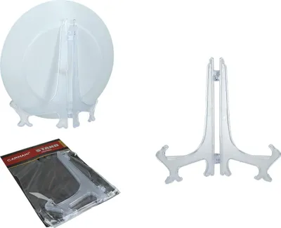 Produktbild von Tellerständer (transparent) - 6"