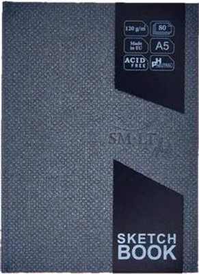 Obrázek produktu pro SMLT Skicák v tvrdé vazbě A5 120g 80 listůpapír