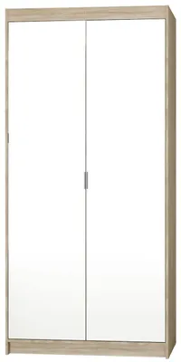Produktbild von Kleiderschrank mit Spiegel ELENI 2D sonoma