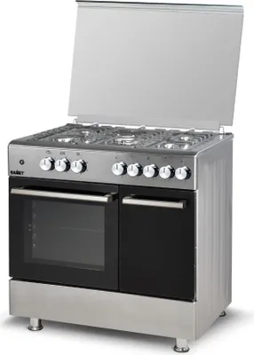 Immagine prodotto di Cucina a gas 5 fuochi e forno elettrico Samet Ermete colore inox classe A