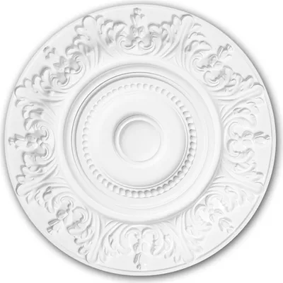 Immagine prodotto di Rosone da soffitto Profhome 156020 Stile rococò / barocco Ø 47 cm
