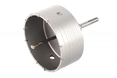 Obrázok produktu pre korunka vŕtacia 115mm s SK plátkami SDS+ FESTA vykružovacia