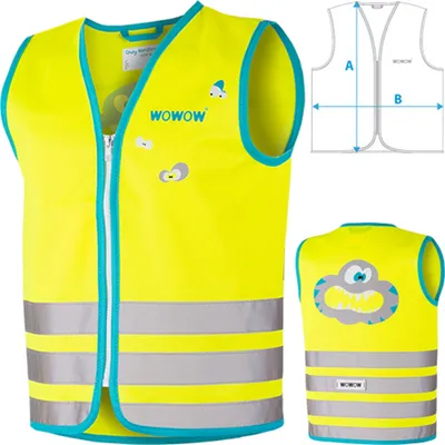 Produktbild von Wowow - Wowow Crazy Jacket fluoreszierende Jacke, gelb, M (Kind)