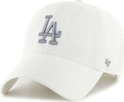 Produktbild von 47 Brand Strapback Cap - CLEAN UP Los Angeles Dodgers weiß