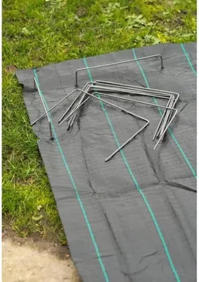 Obrázek produktu pro Přírodní kotvy pro upevnění do země 20 ks 25x20 cm kovové