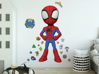 Produktbild von Aufkleber Fototapete Amazing Spider-man debout - Sammlung Spidey