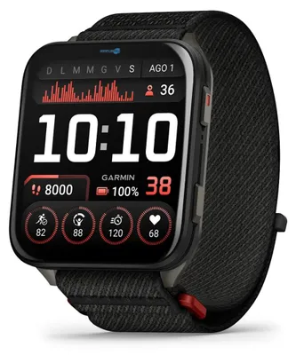 Immagine prodotto di Garmin Venu X1 Black Con Vetro Zaffiro Torcia Led E Cinturino Comfortfit In Nylon