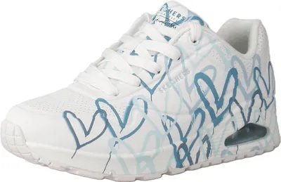 Produktbild von Skechers 155507 Uno Spread The Love - Damen Sneaker - WBL-Weiß, Größe:39 EU