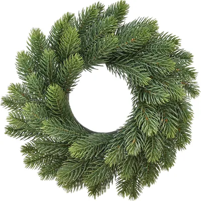 Produktbild von Künstlicher Weihnachtskranz Tannenzweige Dekoration Advent Tischdeko
