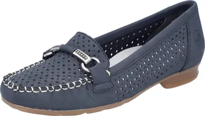 Produktbild von Rieker Komfort Slipper Damen 31373535343134 Blau 36 EU