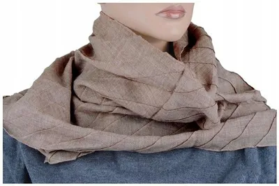 Produktbild von GREG Plisierter Damen Wollschal 100% Wolle Italy