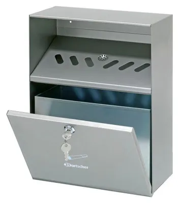Immagine prodotto di Bartscher 860001 Bartscher Wandaschenbecher silber