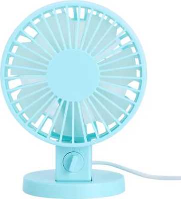 Zdjęcie produktu dla Przenośny mini wentylator biurkowy USB Ultra Cichy wentylator z regulacją 45�� do domowego biura DesktopBlue