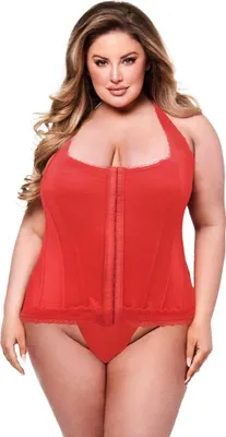 Zdjęcie produktu dla Bielizna Baci - BUSTIER RED, 1X/2X
