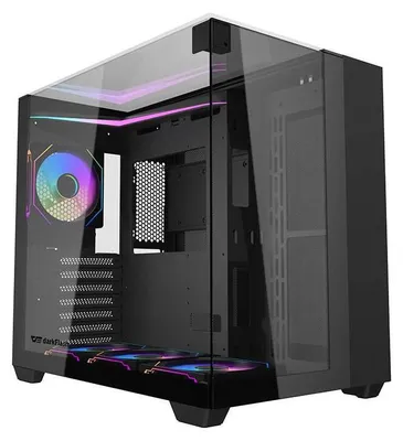 Zdjęcie produktu dla darkFlash Darkflash TH285 computer case (black) + 4 fans