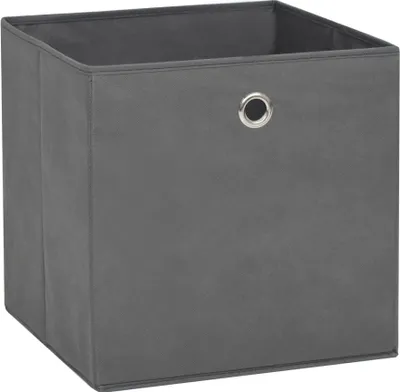 Obrázek produktu pro vidaXL Úložné boxy 10 ks. Netkané 28x28x28 cm Šedé