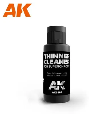Immagine prodotto di AK Interactive AK9199 - Diluente Super Chrome 60 ml - Nuovo