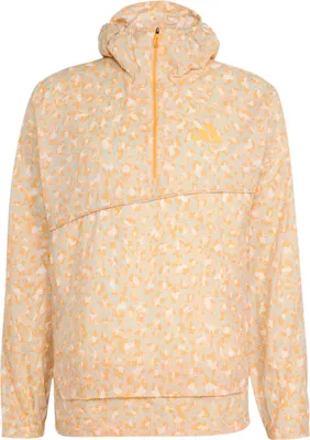 Produktbild von Adidas Herren Terrex Xploric Printed Wind Anorak wonder white/halo green/pure tangerine M