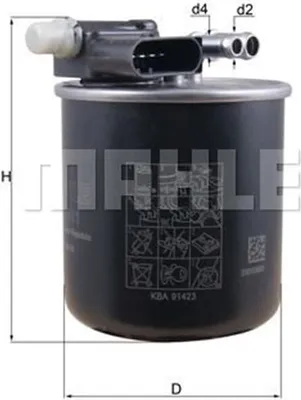 Produktbild von Kraftstofffilter KNECHT KL 911