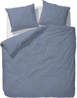 Produktbild von Essenza Bettwäsche Design Guy  Farbe Blue 135x200+80x80