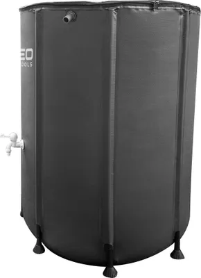 Produktbild von NEO TOOLS Zusammenlegbarer Regenwasser-Sammelbehälter, UV-beständiges und reißfestes PVC mit Zapfhahn (500l, 80x98 cm)