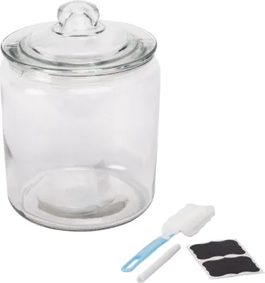 Image de Airtight Glass Storage Jar with Silicone Seal