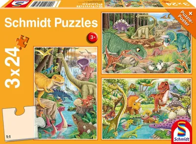 Produktbild von Schmidt Spiele 56465, 24 Stück(e), Dinosaurier, 3 Jahr(e)