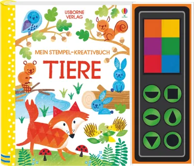 Produktbild von Mein Stempel-Kreativbuch: Tiere