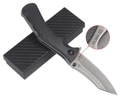 Produktbild von Solidchoice – Klappmesser mit Klinge aus D2-Stahl und Griff aus G10