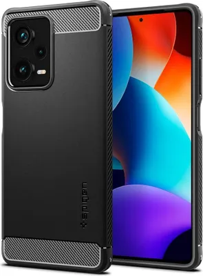 Image de SPIGEN Rugged Armor Housse pour XIAOMI Redmi Note 12 PRO PLUS 5G noir mat