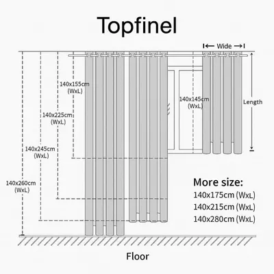 Obrázek produktu pro Záclony, průsvitné, bílé, sada 2 kusů, rozměry 140 x 290 cm