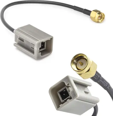 Zdjęcie produktu dla Adapter anteny samochodowej GT5 (M) wtyk do SMA (M) wtyk kabel GSM GPS DAB