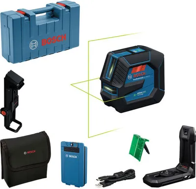Image de Laser à ligne GLL 20-22 G, BA 3.7V 3.0Ah XL + câble USB-C® dans un coffret d'artisanat