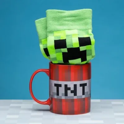 Image de Mug et chaussettes Minecraft