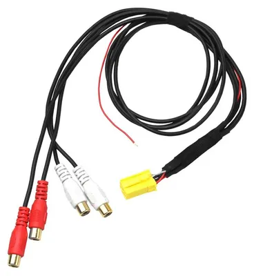 Original Kufatec Kabel Adapter Endstufen Adapter für VW MFD1 & Audi RNS-D – Produktansicht