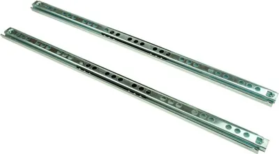 Produktbild von 2 x Kugelführung Rollenführung Rollschubführung Schienen Schubladenschiene 17x182mm