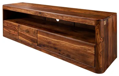 Produktbild von MASSIVMOEBEL24.DE TV-Board Sheesham 190x50x60 walnuss gewachst TORONTO #247