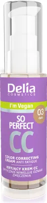 Produktbild von DELIA COSMETICS So Perfect Covering CC Cream - 03 Dark 30ml