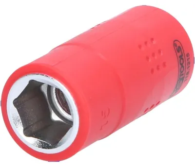 Produktbild von KS Tools 118.1215, Steckschlüsselbuchse, Rot, 1 Kopf/Köpfe, 1/2", Imperial, 15 mm