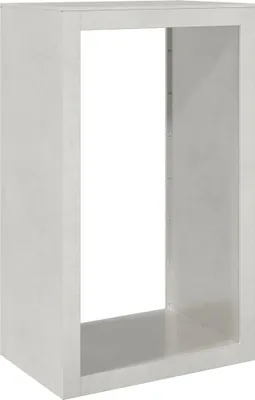 Zdjęcie produktu dla vidaXL Stojak na drewno opałowe 60x40x100 cm stal nierdzewna