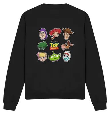 Produktbild von Toy Story - Sweatshirt für Herren/Damen Uni TV33771 (S) (Schwarz)