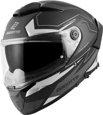 Zdjęcie produktu dla Kask Bogotto FF118 Vilial, czarny mat/szary, 2XL