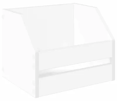 Imagen del producto de Caja para álbumes de vinilo Blanco 38 x 30 x 29 cm