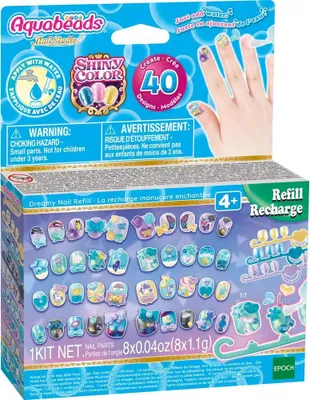 Obrázok produktu pre AQUABEADS nálepky na nechty 35009